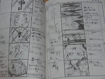 GAINAX FLCL STORY BOARD ART COMPLETE BOOK 888page Kazuya Tsurumaki 