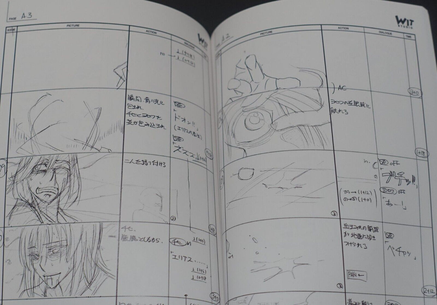 The Ancient Magus Bride Mahou Tsukai no Yome Story Board Selection Book vol.1-4 