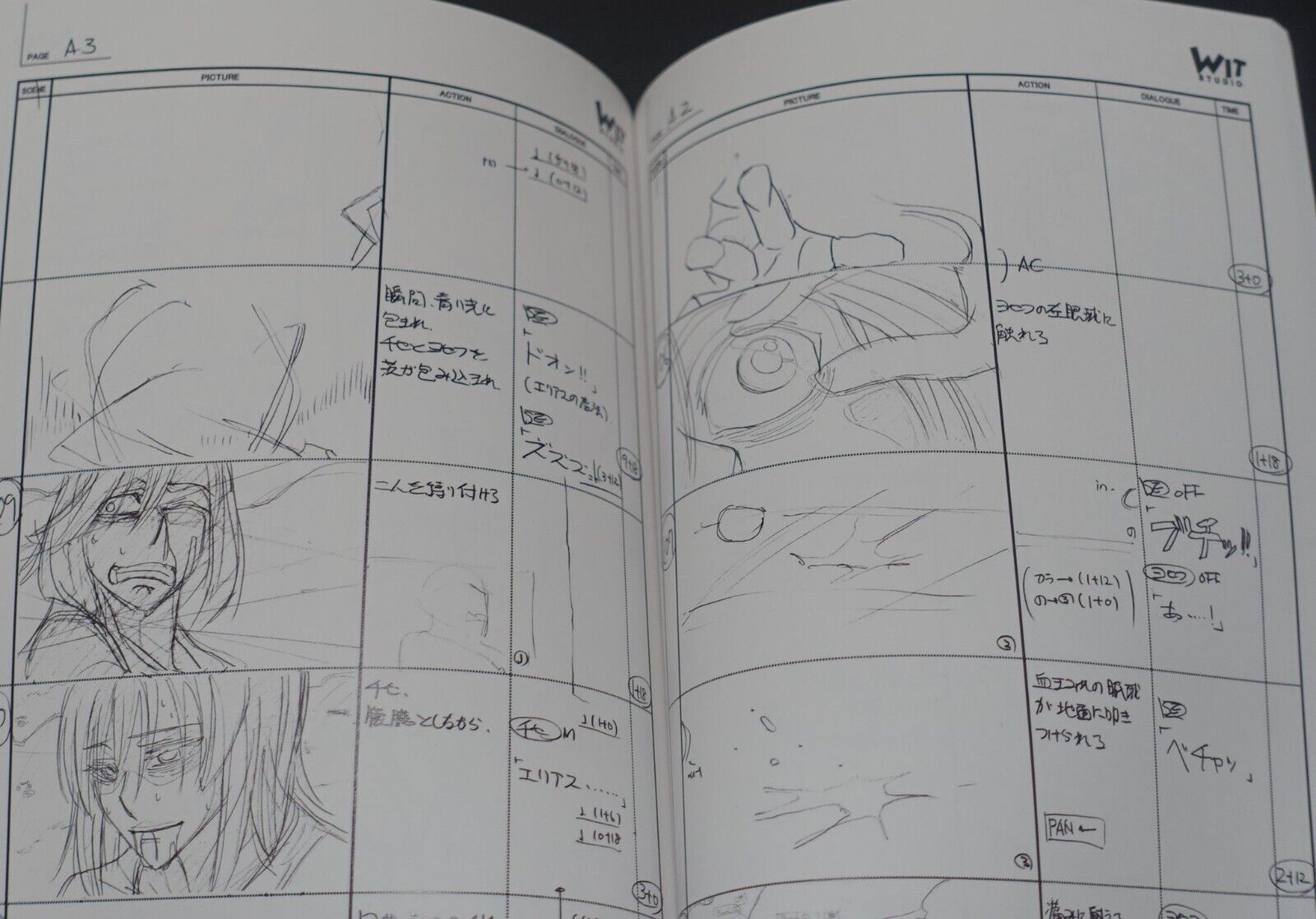 The Ancient Magus Bride Mahou Tsukai no Yome Story Board Selection Book vol.1-4 