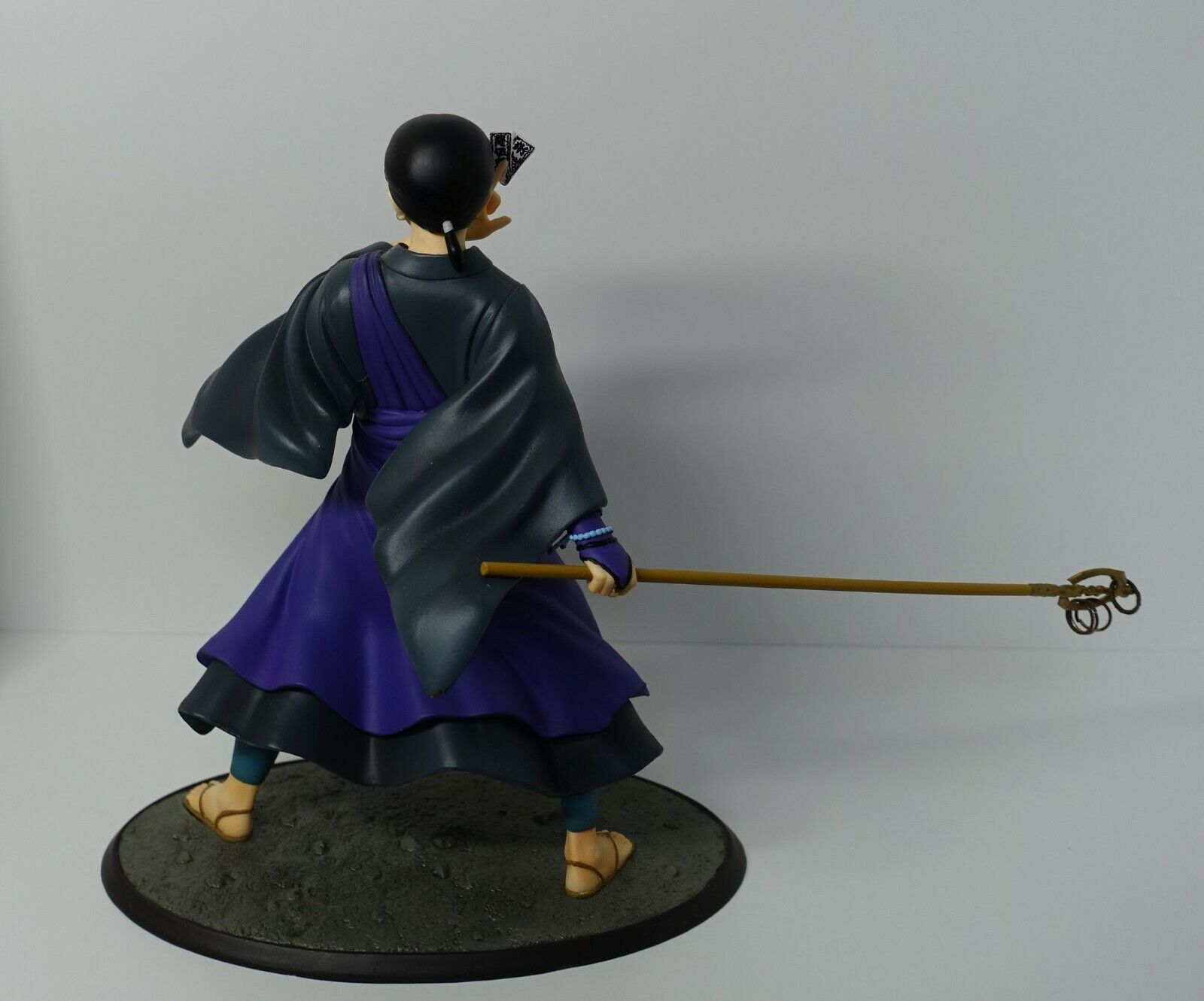 3-7 days from Japan Kotobukiya Inuyasha Miroku Figure Statue rod damage 