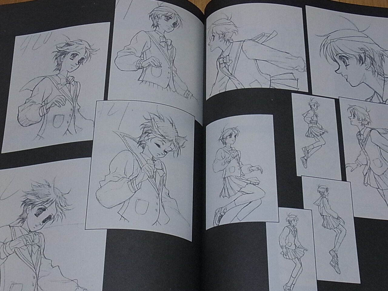 NOBUTERU YUUKI YUKI ESCAFLOWNE Anime & Design works Collection Book 130page 