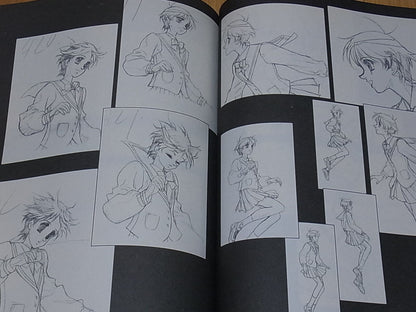 NOBUTERU YUUKI YUKI ESCAFLOWNE Anime & Design works Collection Book 130page 