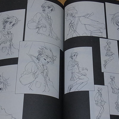 NOBUTERU YUUKI YUKI ESCAFLOWNE Anime & Design works Collection Book 130page 
