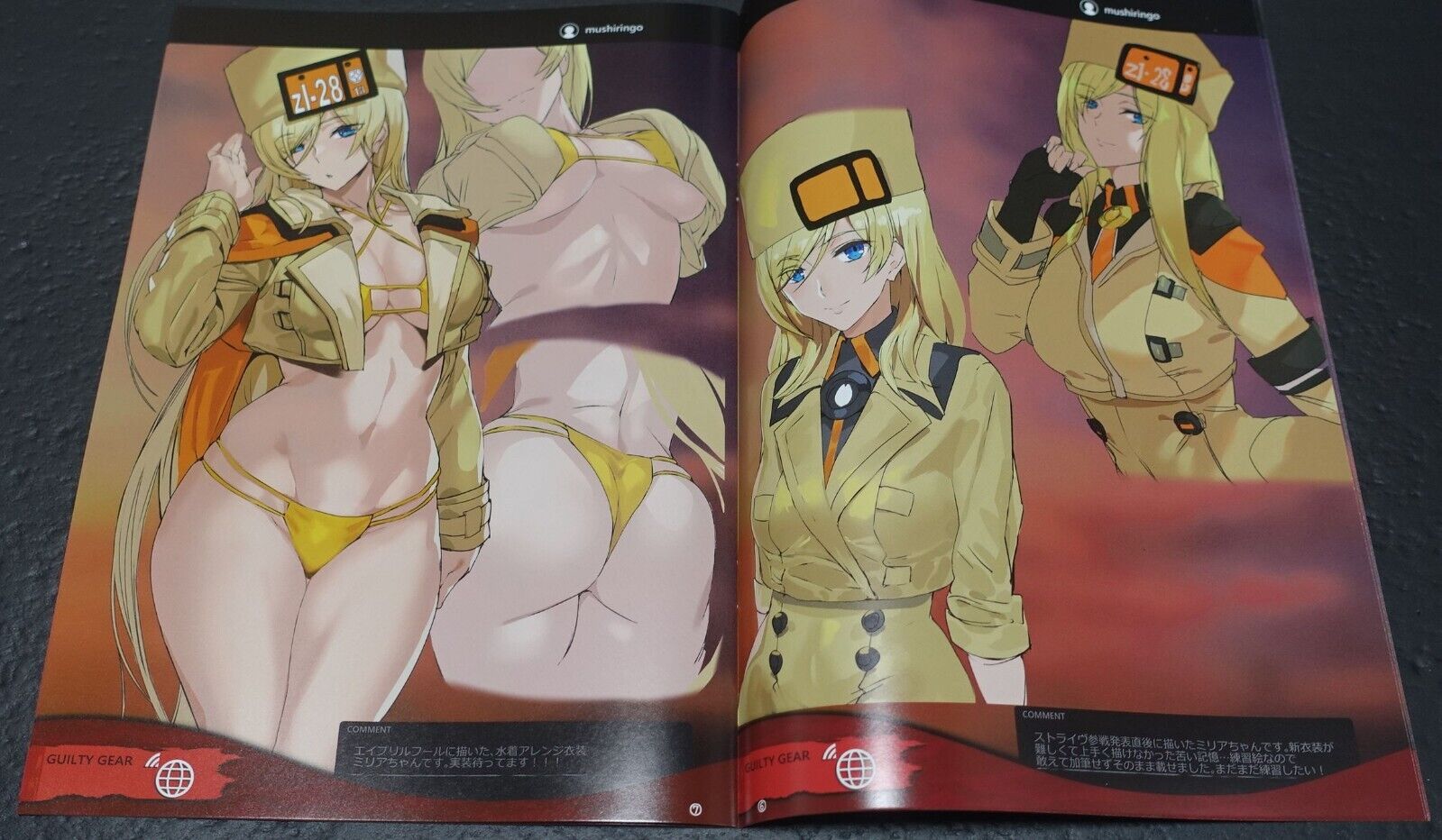 MUSHIRINGO Masato Ashiomi GUILTY GEAR Millia Fan Art Book 7 C100 