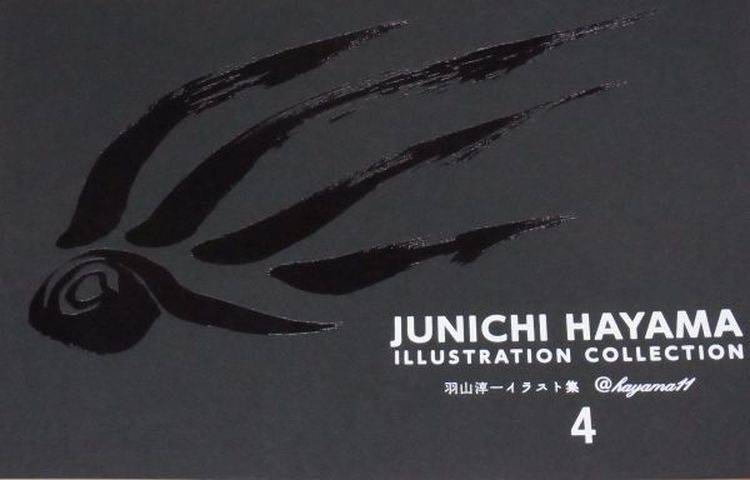 JUNICHI HAYAMA ILLUSTRATION COLLECTION 1 , 2 , 4 set 