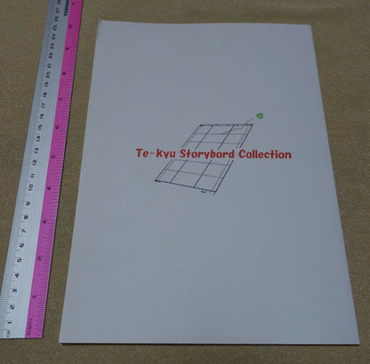 Shin Itagaki Teekyu Season 4-5 Story Board Art Book 60 page Te-Kyu 