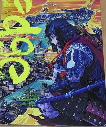 Japanese top illustrator art book edge Yoh Yoshinari Sushio Yusuke Yoshigaki etc 