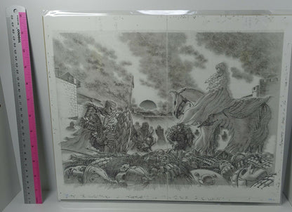 BERSERK Exhibition Reproduction Original Picture Griffith New Band of the Hawk 