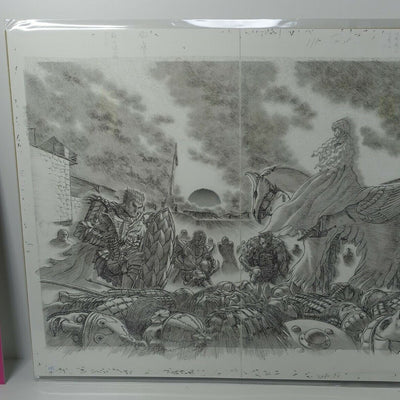 BERSERK Exhibition Reproduction Original Picture Griffith New Band of the Hawk 