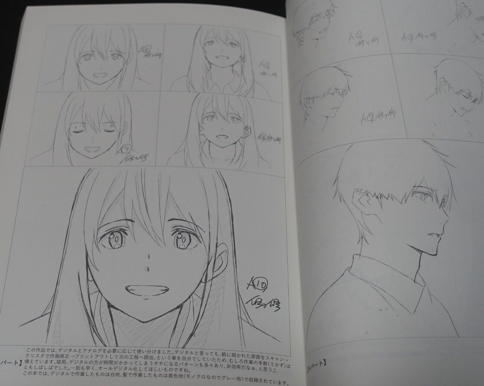 Yuichi Oka Animation I Want to Eat Your Pancreas Key Frame Revision Work Book 