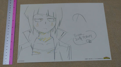 My Hero Academia Print Key Frame Art Sheet Kyoka Jiro 