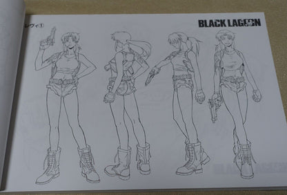 Black Lagoon Animation Setting Art Collection Book 