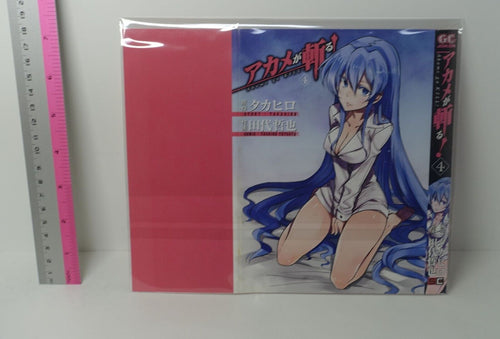 Tetsuya Tashiro Akame ga Kill! Comic Vol.4 Special Book Cover Esdeath 