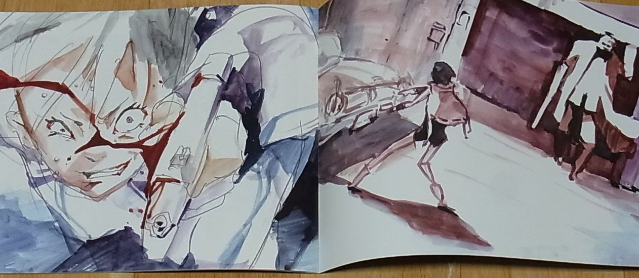 Movie Mardock Scramble The First Compression IMAGE BOARD Art Book 
