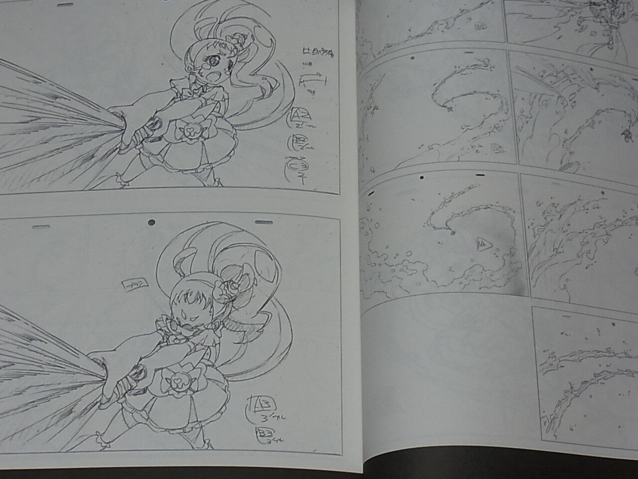 Takeshi Morita Precure a la mode Aikatsu Key Frame Art Doujinshi 