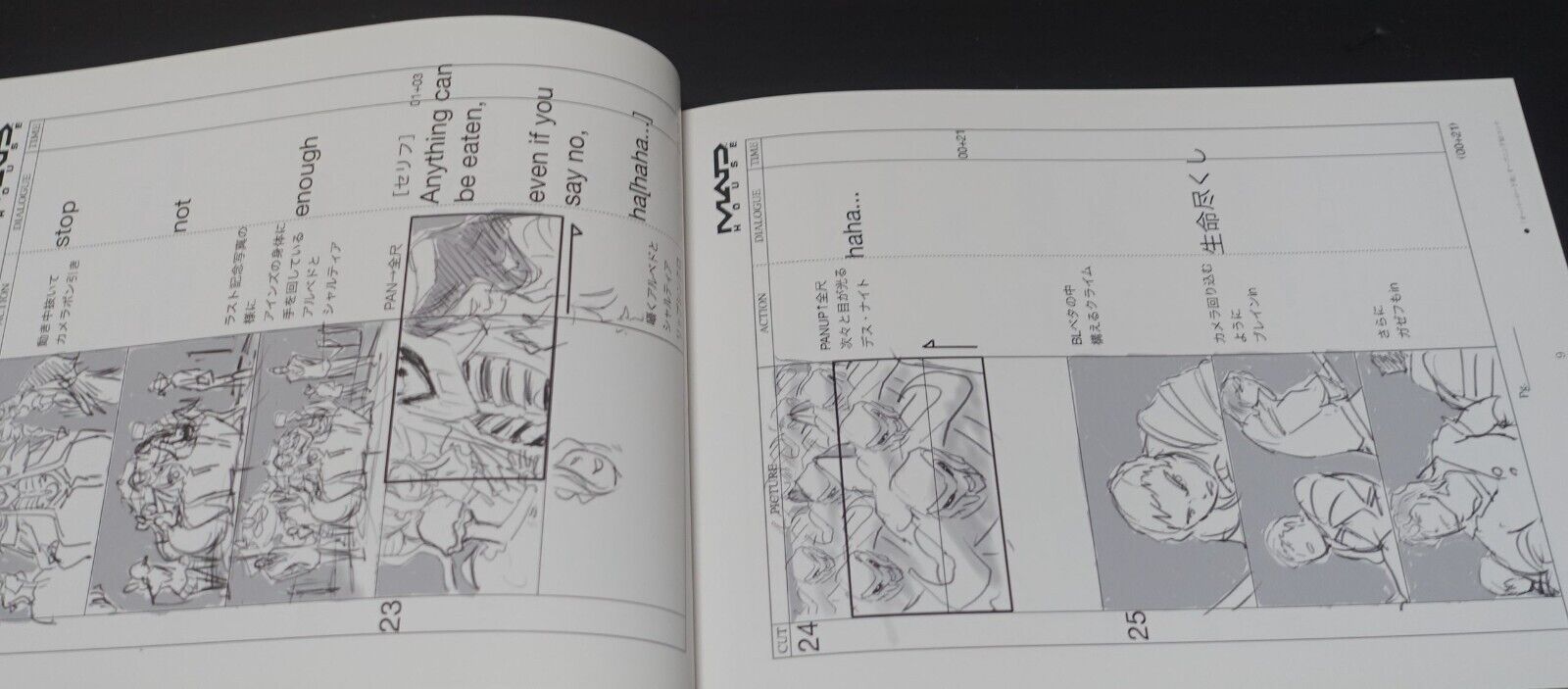 MAD HOUSE Animation Overlord 3 Story Board & Key Frame Art Book 