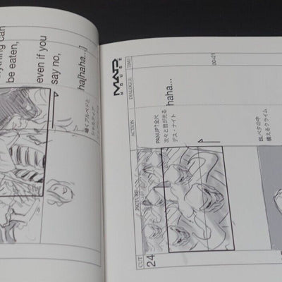 MAD HOUSE Animation Overlord 3 Story Board & Key Frame Art Book 