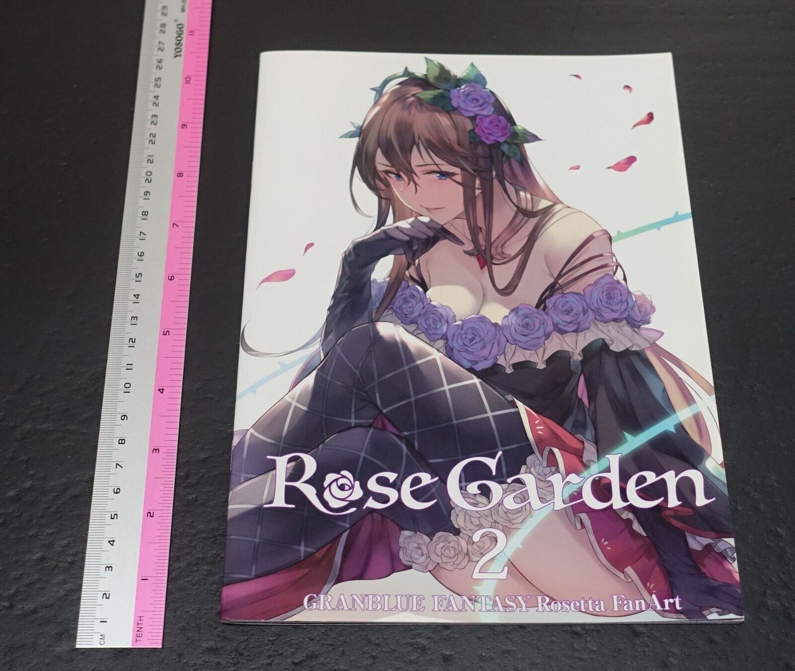 Omochiyasan Kakage Granblue Fantasy Fan Art Book Rose Garden2 & Author Signature 