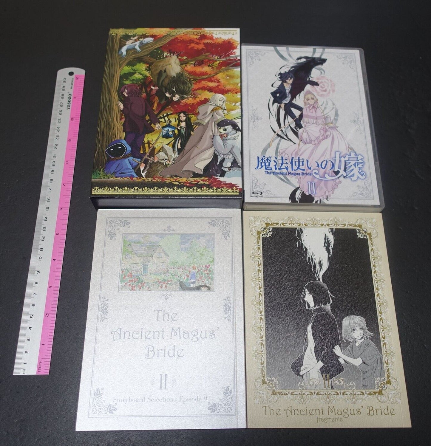 The Ancient Magus Bride Mahou Tsukai no Yome Blu-ray Limited Edition Vol.1-4 