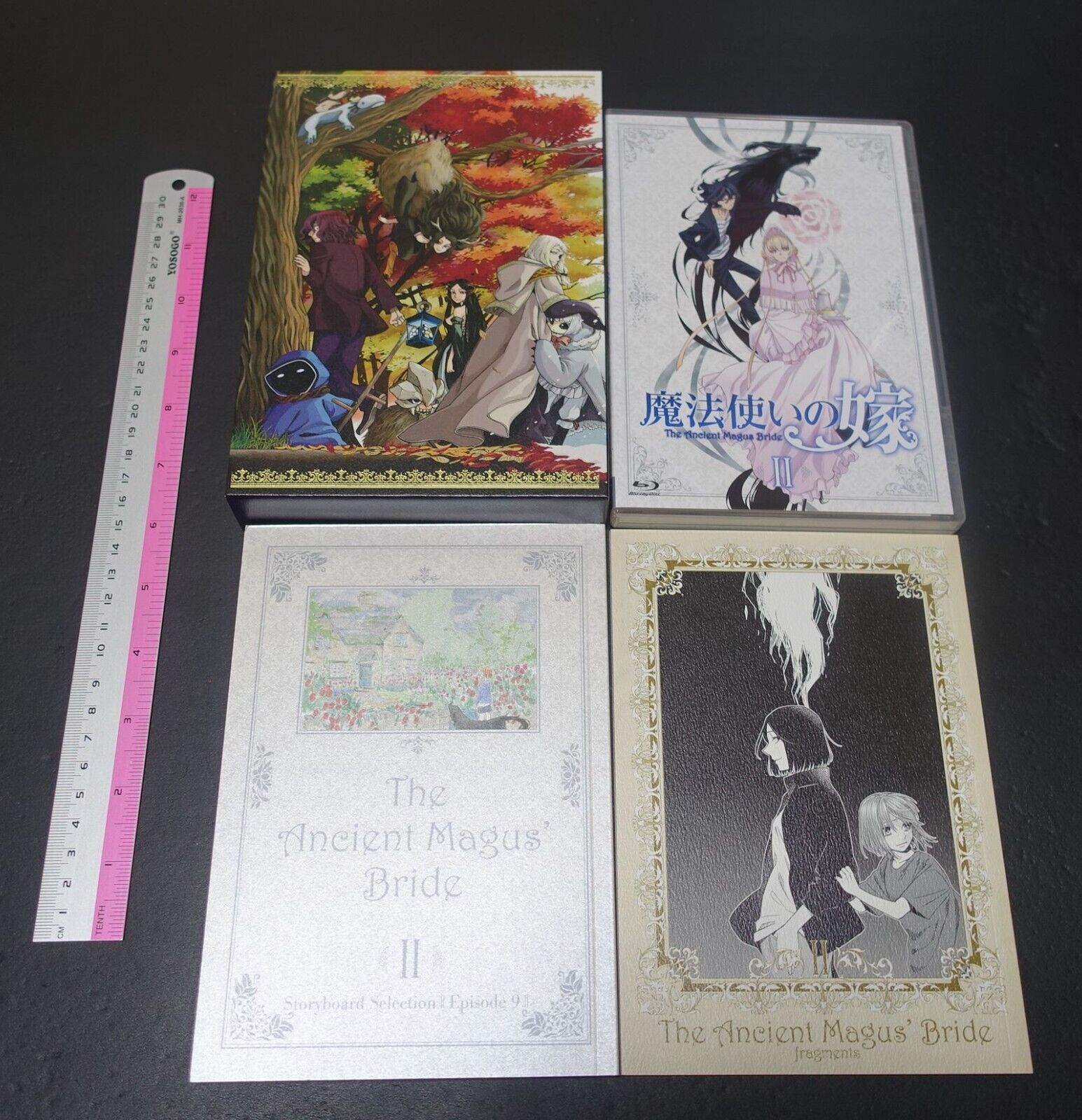 The Ancient Magus Bride Mahou Tsukai no Yome Blu-ray Limited Edition Vol.1-4 