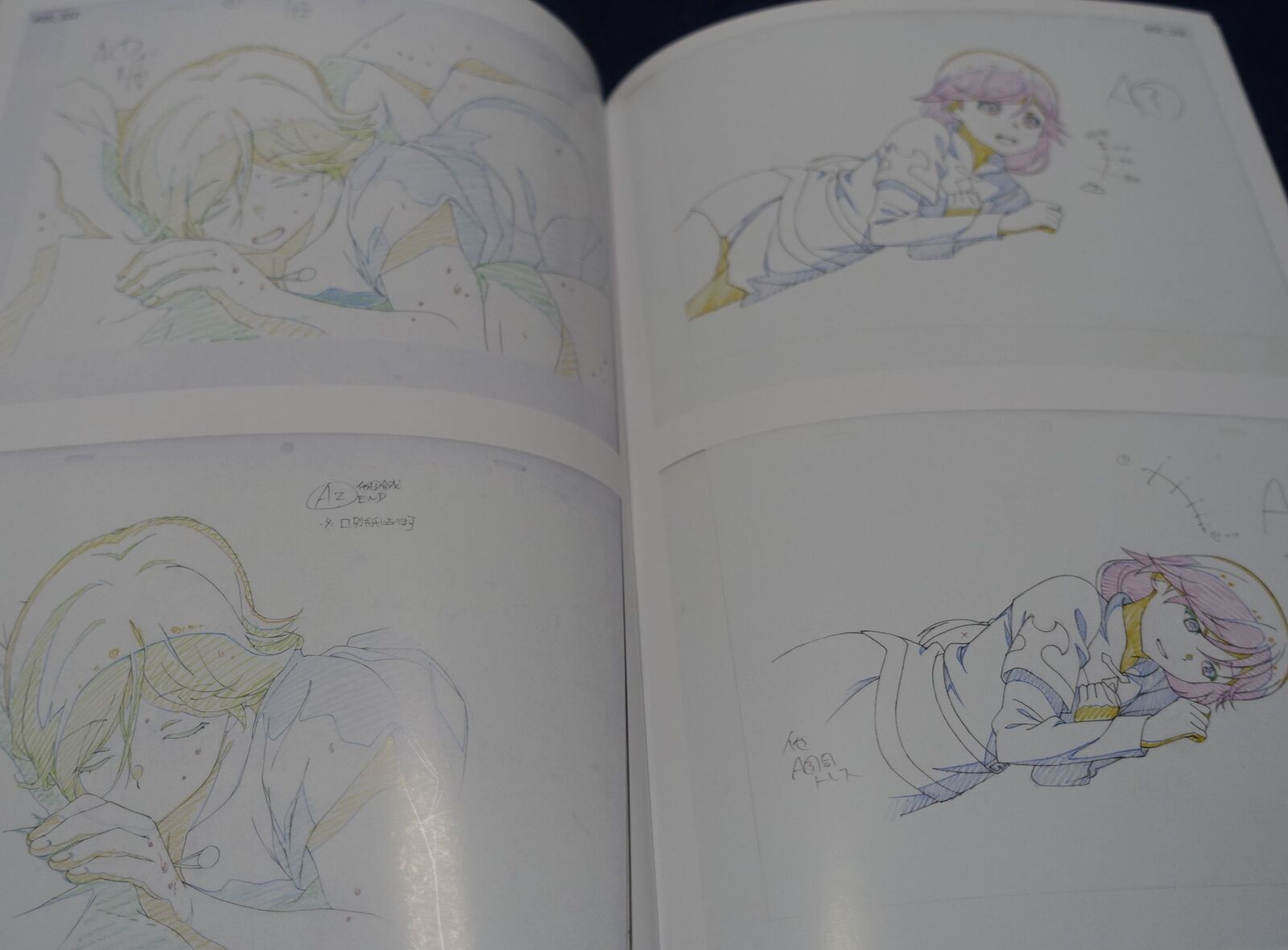 Animation Grimgar of Fantasy and Ash Key Frame Art Book 