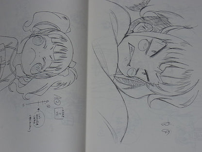 Nagi no Asukara Characters Key Frame Art Collection Girls Side 112page VERY RARE 