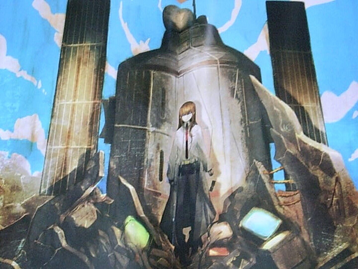 huke Color Art Book STEINS GATE VISUAL WORKS 