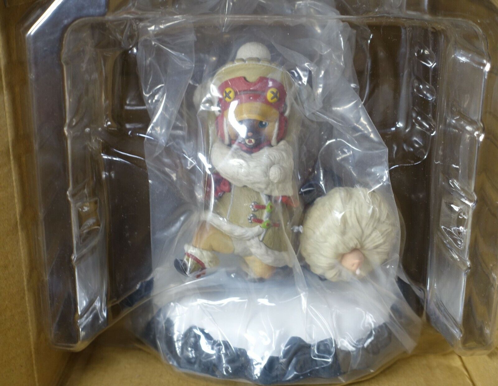 3-7 days from Japan Monster Hunter World ICEBORNE Otomo Airou Felyne Stand Figur 