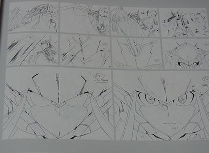 DARLING in the FRANXX KEY FRAME ART BOOK BLUE 224page 