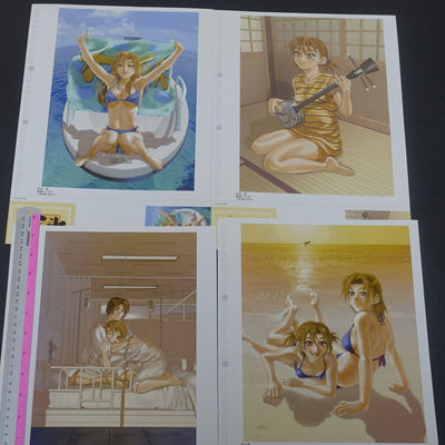 Koio Minato Reversible Art Sheet 8 Set IO Star Ocean 2 