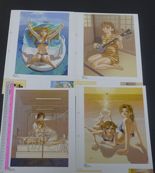 Koio Minato Reversible Art Sheet 8 Set IO Star Ocean 2 