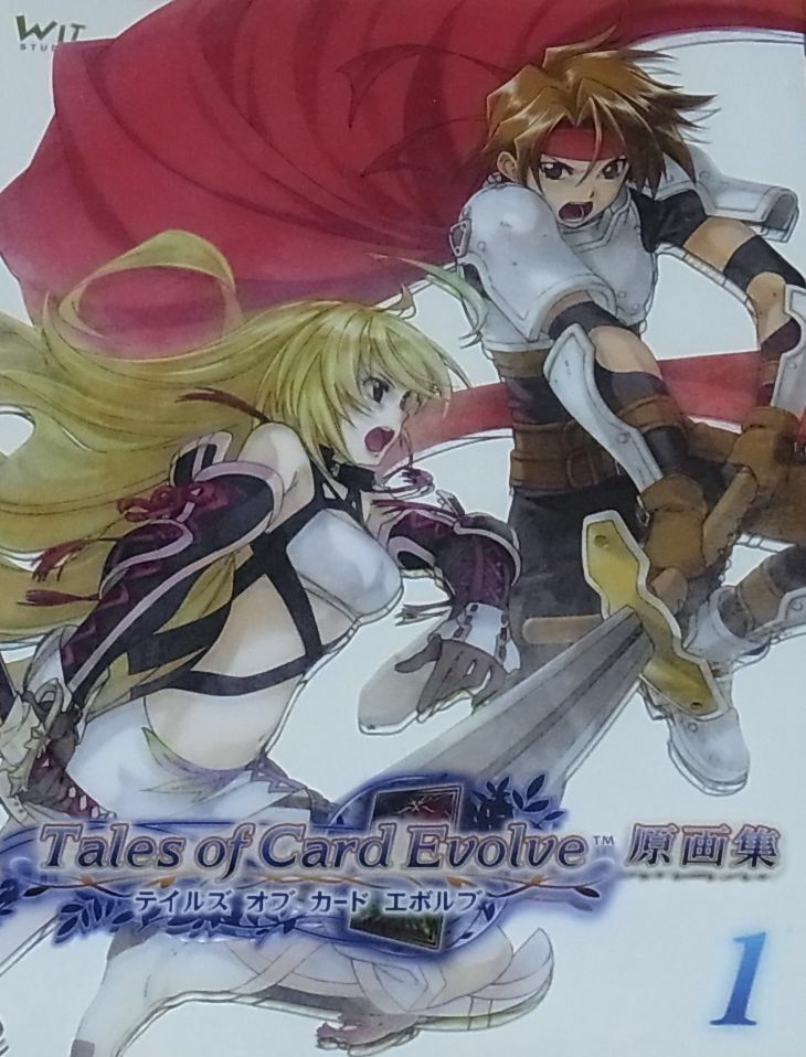 WIT STUDIO Tales of Card Evolve Material Art Collection 144page 