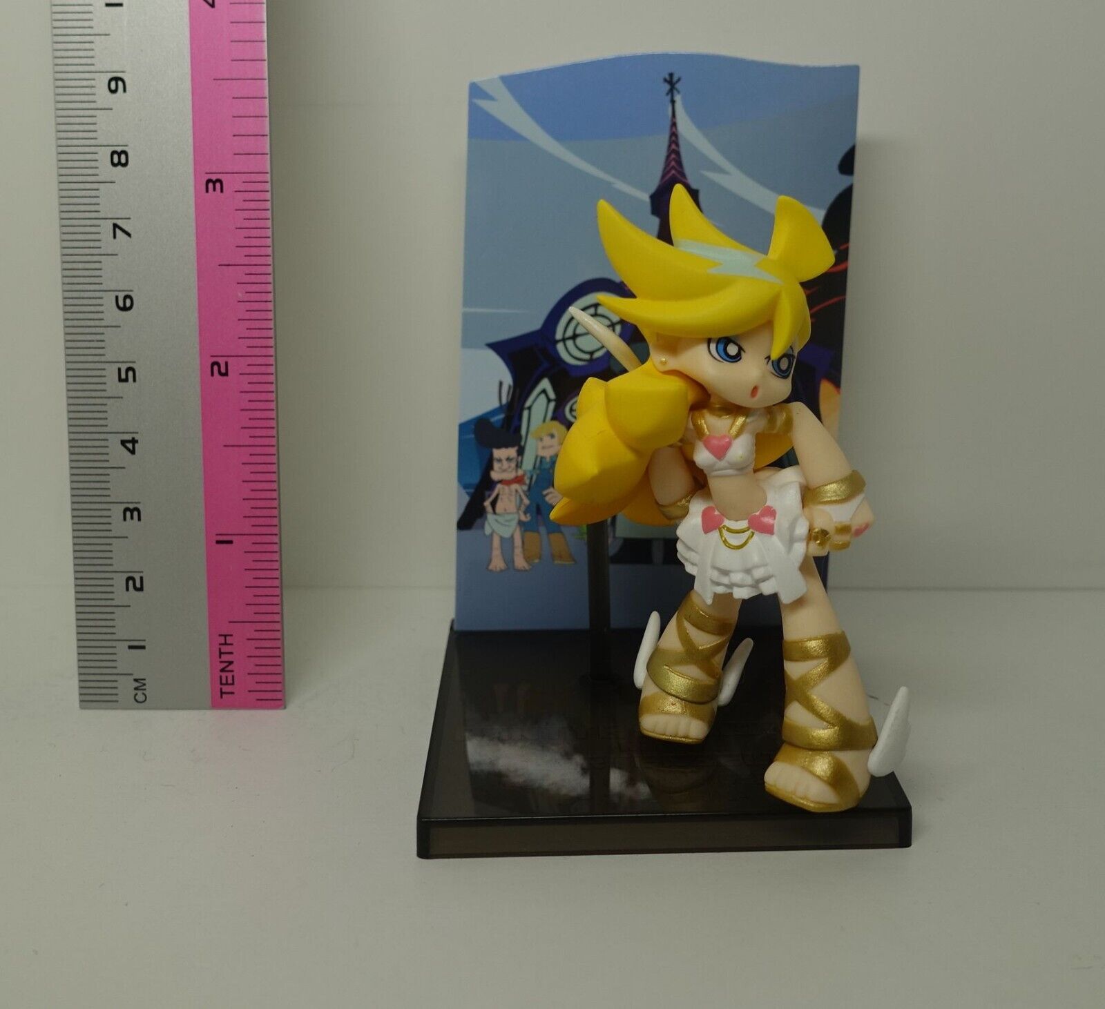 Panty and Stocking with Garterbelt Panty Figure & Background Sheet No Box 