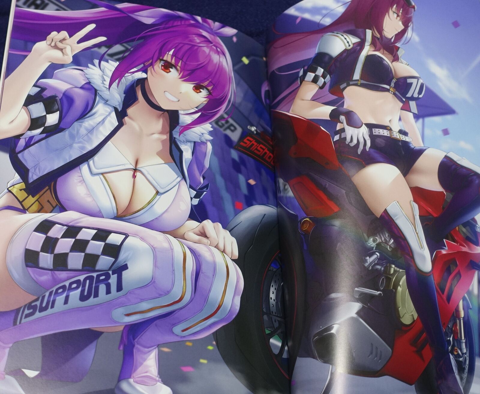 Okita Kun Fate Grand Order FGO SCATHACH Fan Art Book & Sticker Set C101 