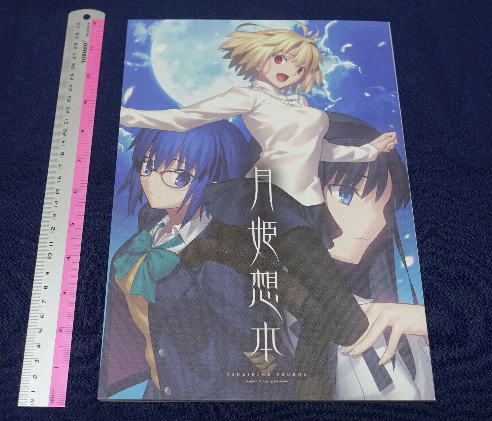 Tsukihime A piece of blue glass moon Official Fan Book Tsukihime Sou Hon 100page 