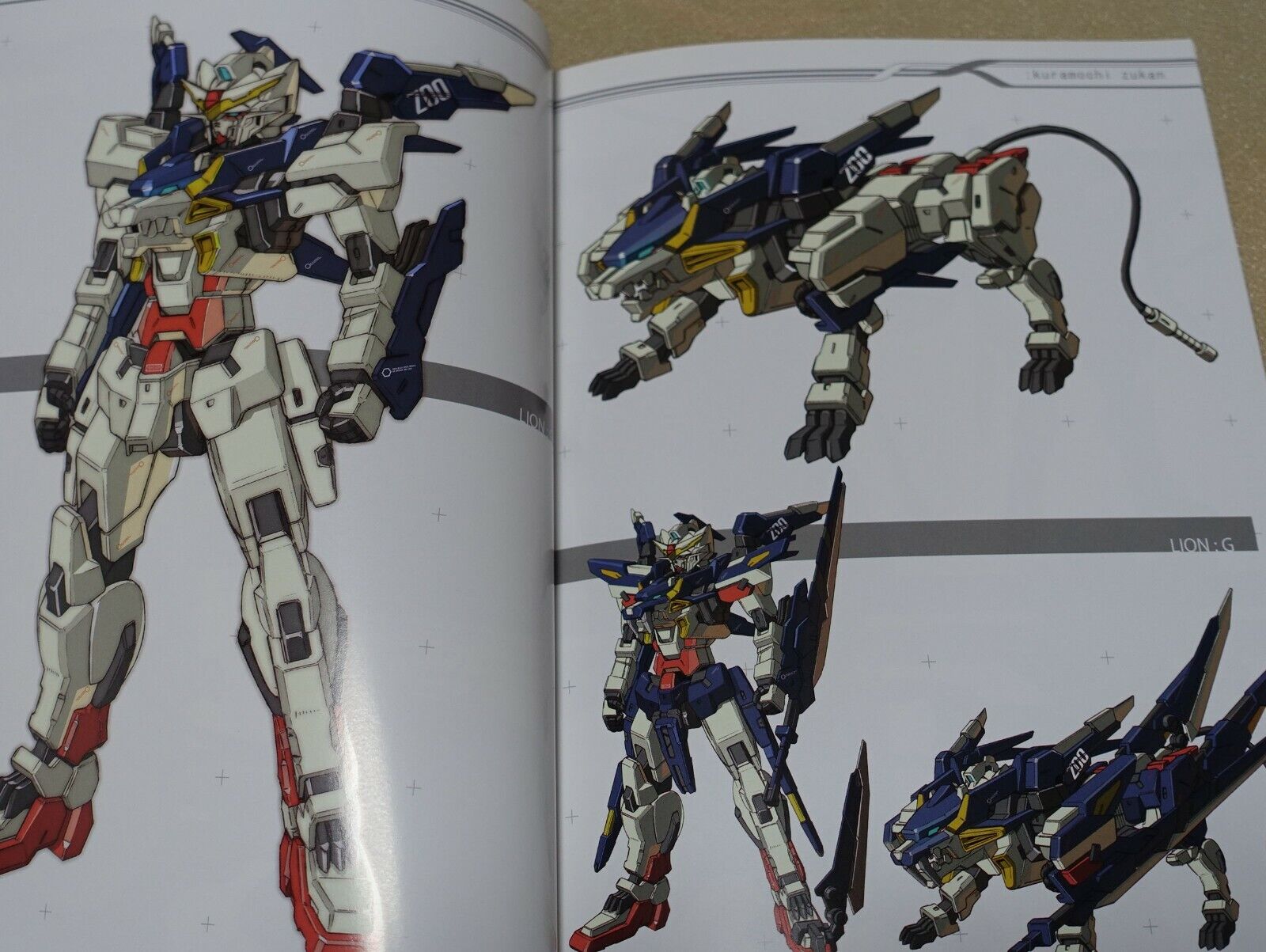 Kuramochi Zukan Gundam Mechanic Fan Art Book Kuramochi Zukan 