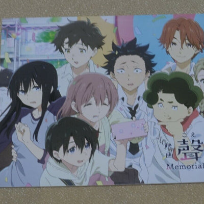 Kyoto Animation Movie A Silent Voice The Shape of Voice Staff Illustration Book 