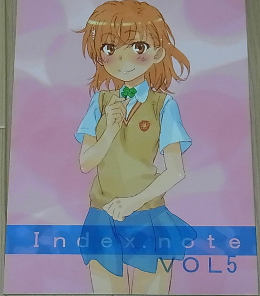 Yuichi Tanaka A Certain Scientific Railgun Designer's Art Book Index.note 5 