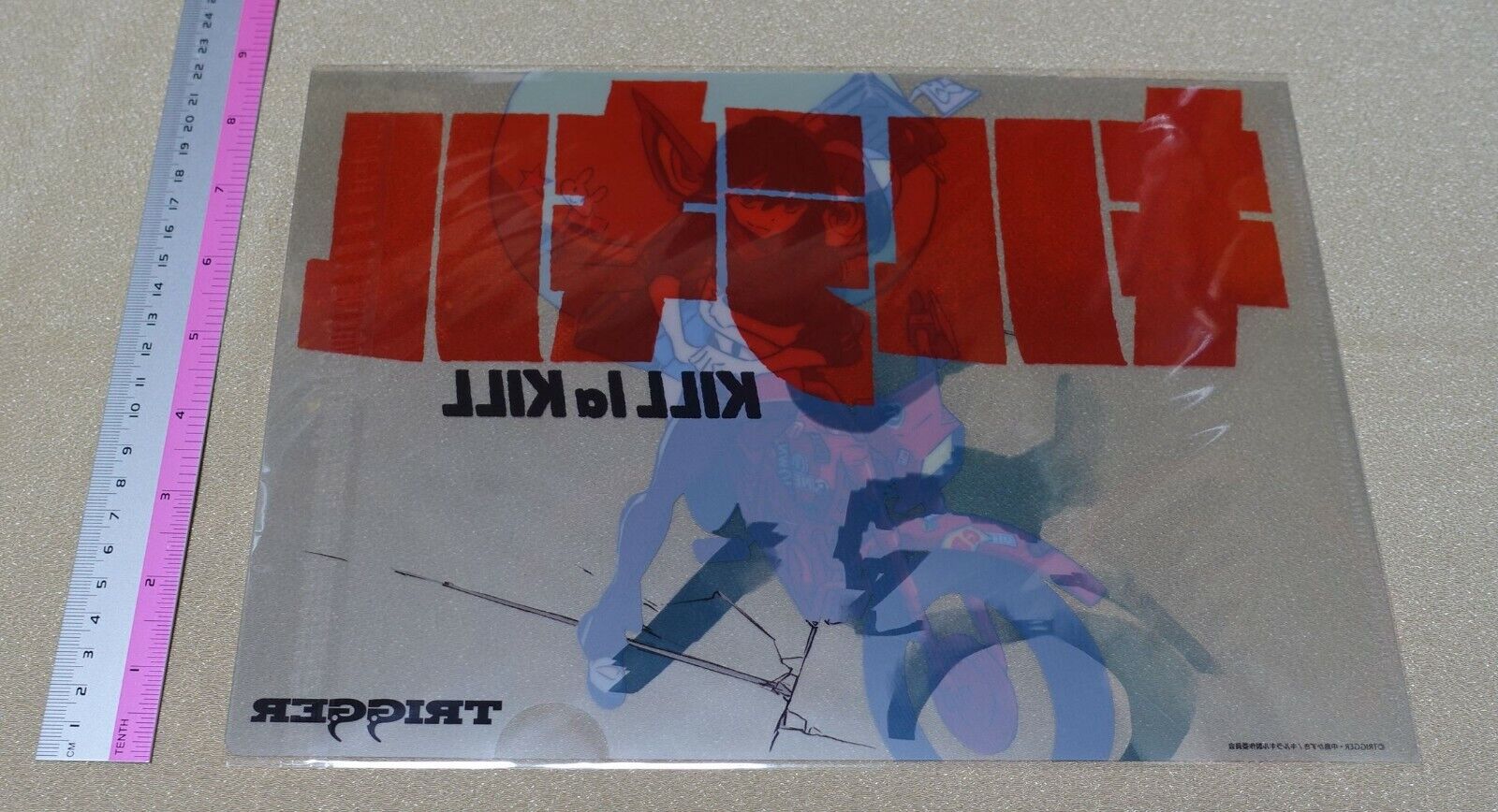 SUSHIO 20th Anniversary Exhibition Event Item PVC Art Sheet KILL LA KILL 