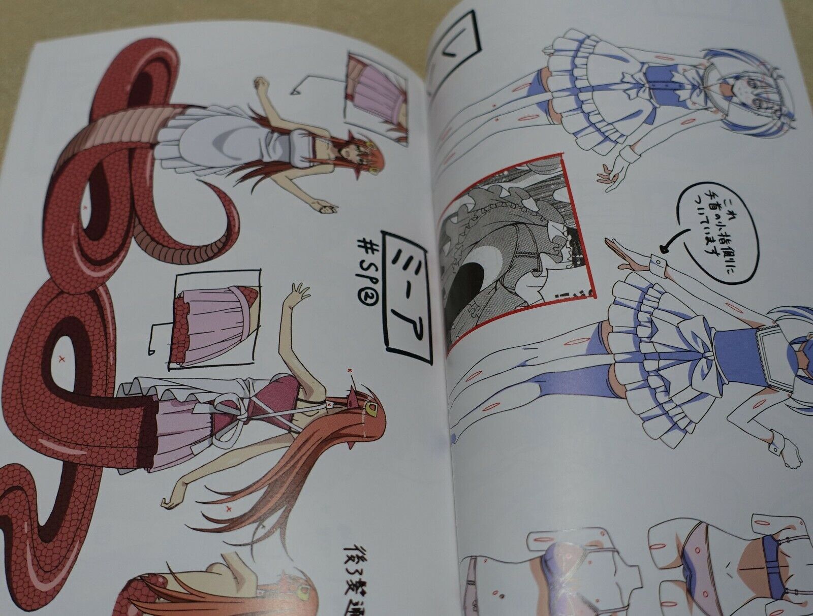 Monster Musume no Iru Nichijou OAD Animation Setting Art Book SP2 