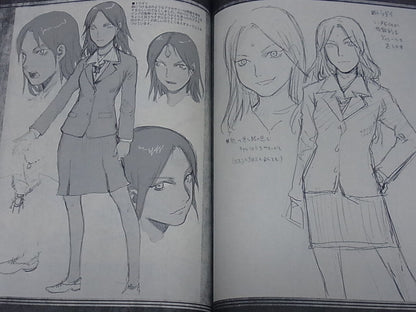 Yoshitoshi Abe Junshoku Deka Setting Art Collection 98page 