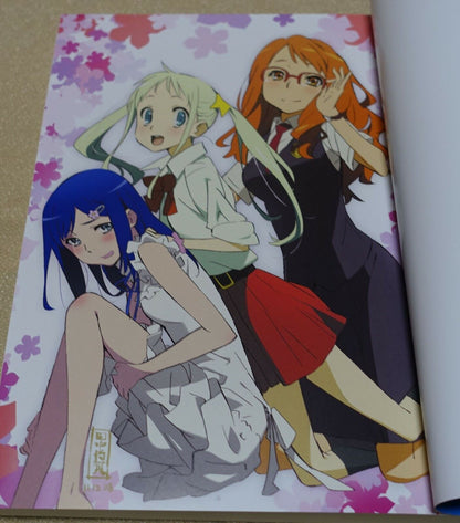 MASAYOSHI TANAKA Anohana The Flower We Saw That Day Key Frame & Design Art Book 