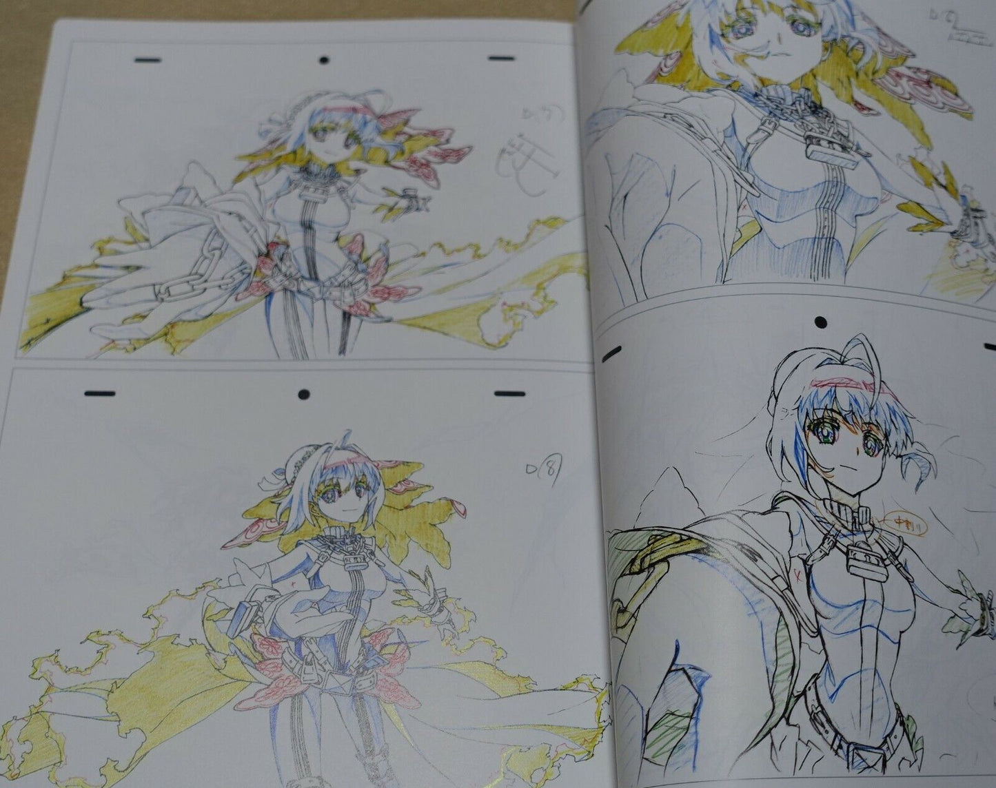 Fate EXTRA CCC OP animation PRODUCTION NOTE Labyrinth Box 