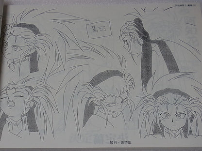 AIC Movie Animation TENCHI MUYOU in love Setting Art Collection Book 204page 