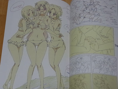 Studio DEEN Sakura Trick Key Frame Art Book 