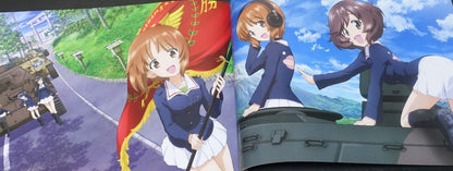 GIRLS und PANZER Characters Official Art Works Sensha-do Shoujo Syashin Syuu 2 
