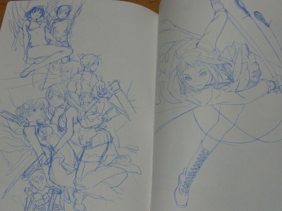 UGETSU HAKUS ROUGH ILLUSTRATION ART BOOK UE4 