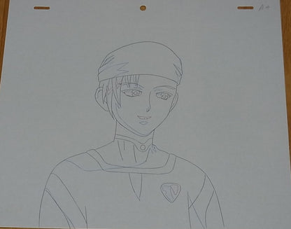 Raw Key Frame & Between Frame Art 8 piece set Tenchi Muyo GXP Airi A Japanese A 