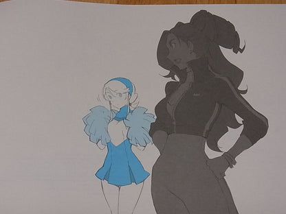 Shigeto Koyama HEROMAN CHARACTER DESIGNER'S Illustration Book Blue 