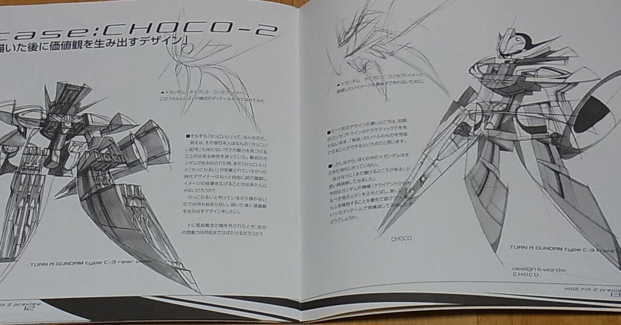 CHOCOLATE SHOP Original Arrangement Gundam Art Book Hige Fix 2 Preview 